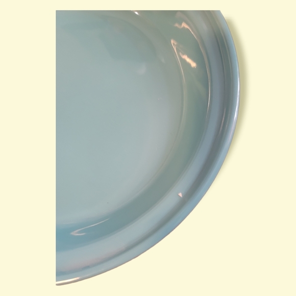 New Fiesta Deep Dish Pie Baker Pan Turquoise Blue - Picture 5 of 7